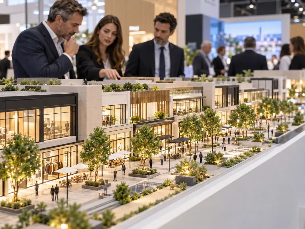 Illustration audiovisuelle pour le congrès MAPIC à Cannes